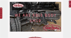 Desktop Screenshot of ablebodyshopkalispell.com